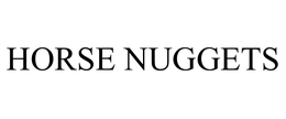 HORSE NUGGETS trademark