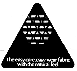 THE EASY CARE, EASY WEAR FABRIC WITH THE NATURAL FEEL. trademark
