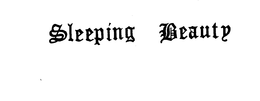 SLEEPING BEAUTY trademark