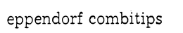 EPPENDORF COMBITIPS trademark