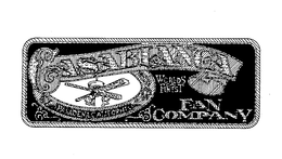 CASABLANCA WORLDS FINEST FAN COMPANY PASADENA CALIFORNIA trademark