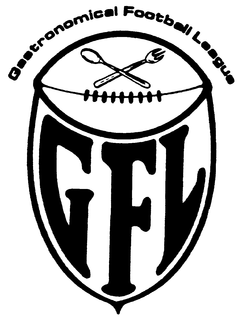 GFL GASTRONOMICAL FOOTBALL LEAGUE trademark