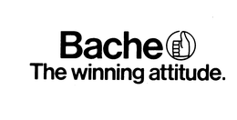 BACHE THE WINNING ATTITUDE trademark