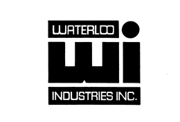 WI WATERLOO INDUSTRIES INC. trademark