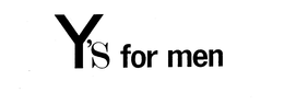 Y'S FOR MEN trademark