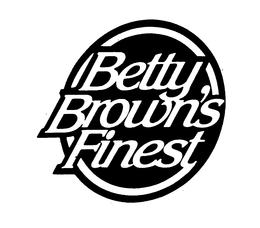 BETTY BROWN'S FINEST trademark