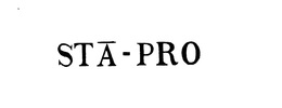 STA-PRO trademark