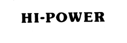 HI-POWER trademark