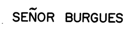 SENOR BURGUES trademark