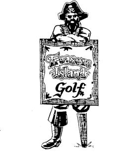TREASURE ISLAND GOLF trademark