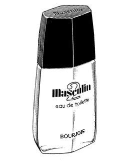 MASCULIN 2 EAU DE TOILETTE BOURJOIS trademark