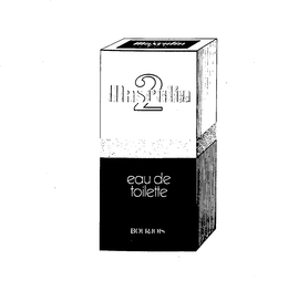 MASCULIN 2 EAU DE TOILETTE BOURJOIS trademark