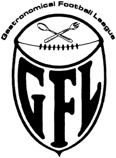 GFL GASTRONOMICAL FOOTBALL LEAGUE trademark