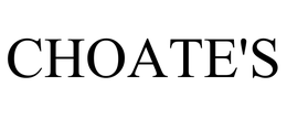 CHOATE'S trademark