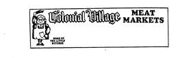 COLONIAL VILLAGE MEAT MARKETS trademark
