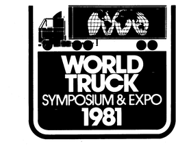 WORLD TRUCK SYMPOSIUM & EXPO 1981 trademark