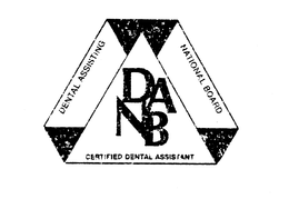 DANB DENTAL ASSISTING NATIONAL BOARD CERTIFIED DENTAL ASSISTANT trademark