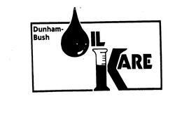 DUNHAM-BUSH OIL KARE trademark
