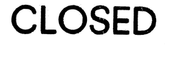 CLOSED trademark