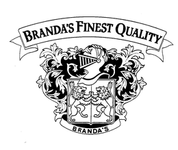 BRANDA'S FINEST QUALITY BRANDA'S trademark