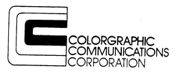 CCC COLORGRAPHIC COMMUNICATIONS CORPORATATION trademark