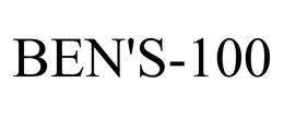 BEN'S-100 trademark
