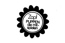 ZAPF PUPPEN DIE MIT-SPIELEN trademark