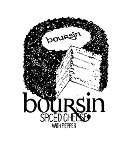 BOURSIN BOURSIN SPICED CHEESE WITH PEPPER trademark