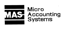 MAS MICRO ACCOUNTING SYSTEMS trademark