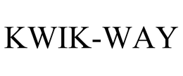 KWIK-WAY trademark