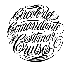 CIRCOLO DEL COMANDANTE SITMAR CRUISES trademark