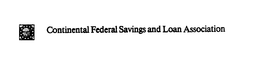 CONTINENTAL FEDERAL SAVINGS AND LOAN ASSOCIATION trademark