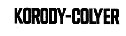 KORODY-COLYER trademark