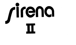 SIRENA II trademark