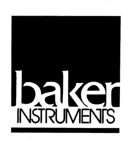 BAKER INSTRUMENTS trademark