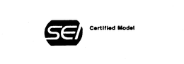 SEI CERTIFIED MODEL trademark
