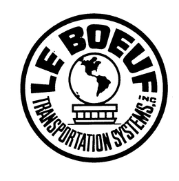 LE BOEUF TRANSPORTATION SYSTEMS, INC. trademark