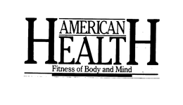 AMERICAN HEALTH FITNESS OF BODY AND MIND trademark