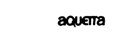 AQUETTA trademark