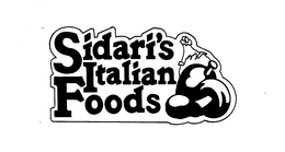 SIDARI'S ITALIAN FOODS trademark