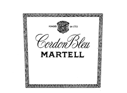 CORDON BLEU MARTELL FONDEE EN 1715 trademark