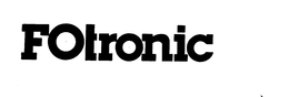 FOTRONIC trademark