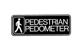 PEDESTRIAN PEDOMETER trademark