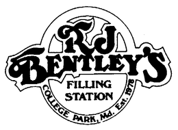 RJ BENTLEY'S FILLING STATION trademark
