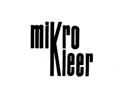 MIKRO KLEER trademark