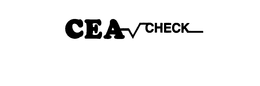 CEA CHECK trademark