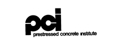 PCI PRESTRESSED CONCRETE INSTITUTE trademark