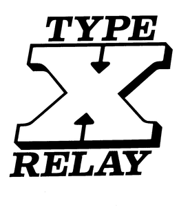 TYPE X RELAY trademark