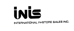 INIS INTERNATIONAL IN-STORE SALES INC. trademark