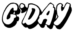 G'DAY trademark